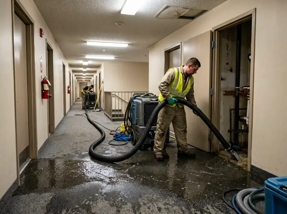 multi-unit-apartment-hallway-f-005 — frequently asked questions, Emergency Burst Pipe Water Extraction & Removal in Coppell,…